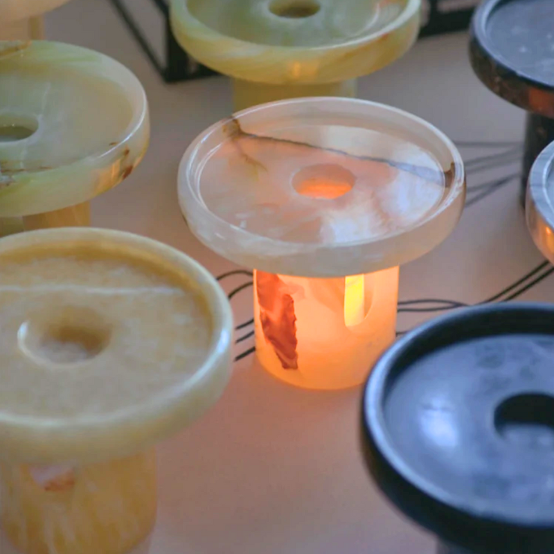 Glo Marble Diffuser - Crema