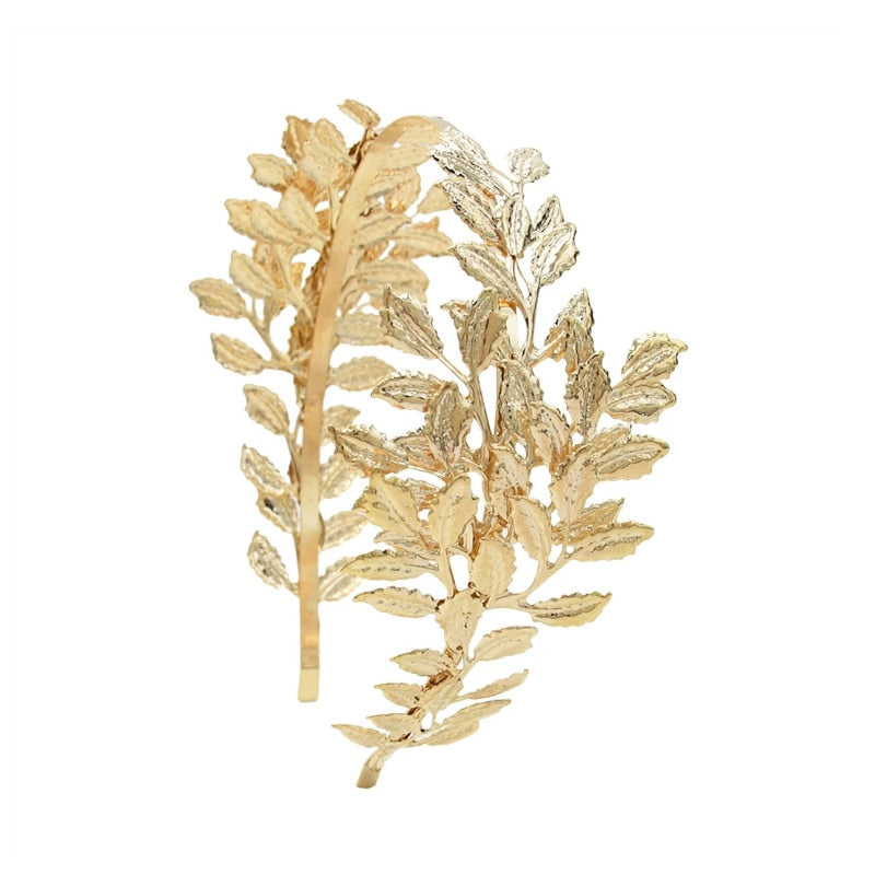 Roman Goddess - Golden High Laurel Crown