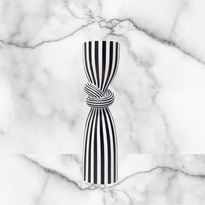 Milanese Knot Candle Holders