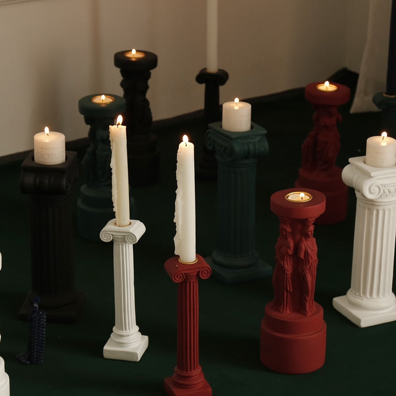 Greek Column - Narrow - Chalk White