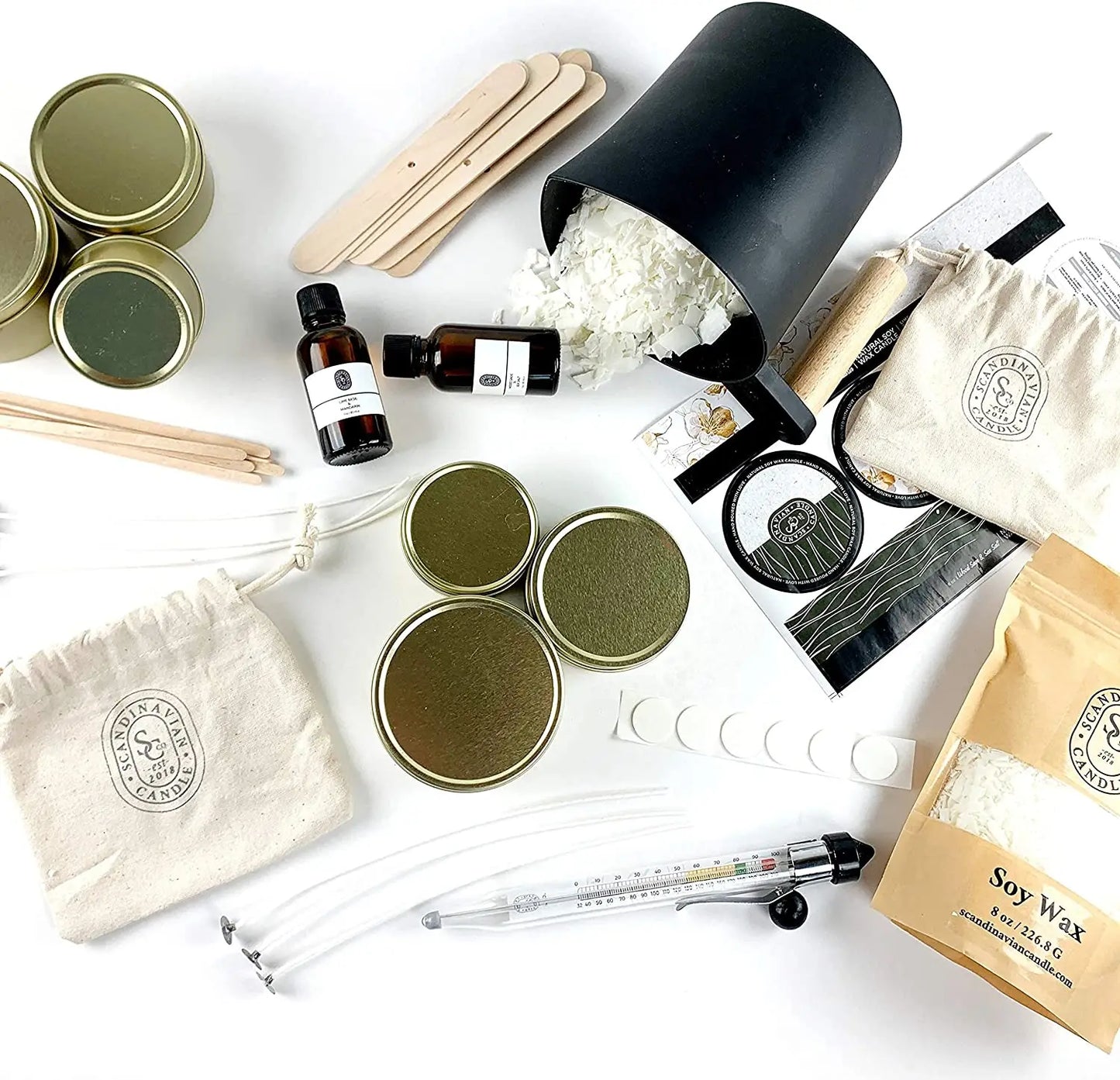 Scandinavian Candle Making Kit
