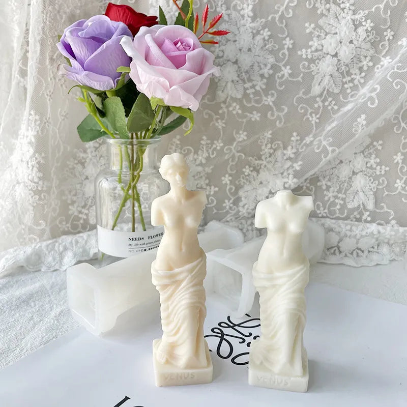 The Muses Candle Mould