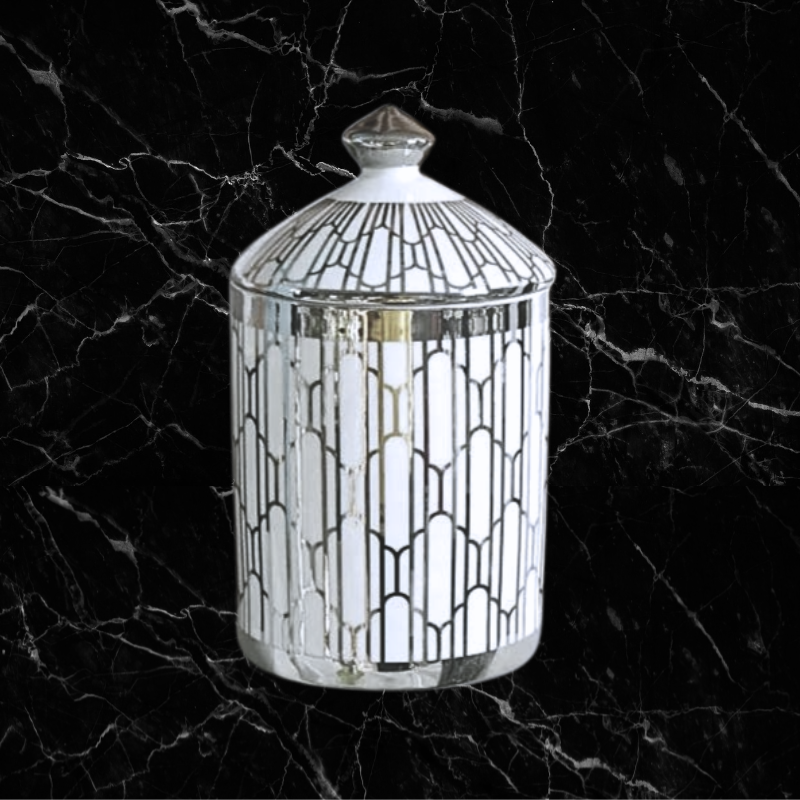 Bianco Silver Foil Vessel - Deco Tile