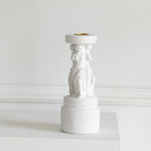 Aphrodite Pillar - Chalk White