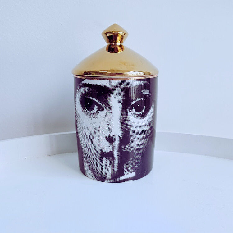 Italian Gold Pop Art Vessel - Secret Society