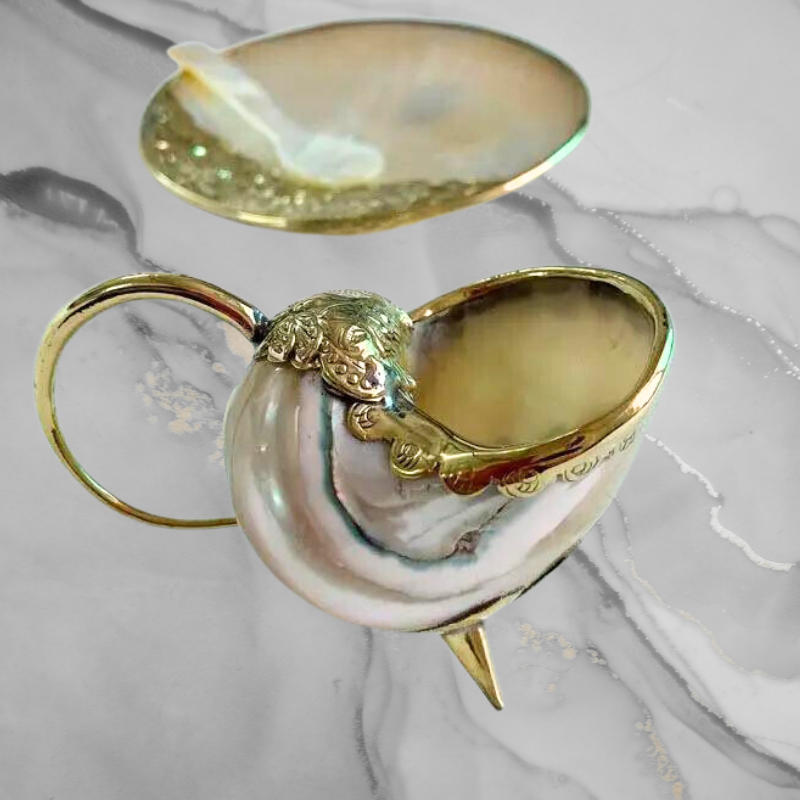 Seashell Fish Caviar Spoons