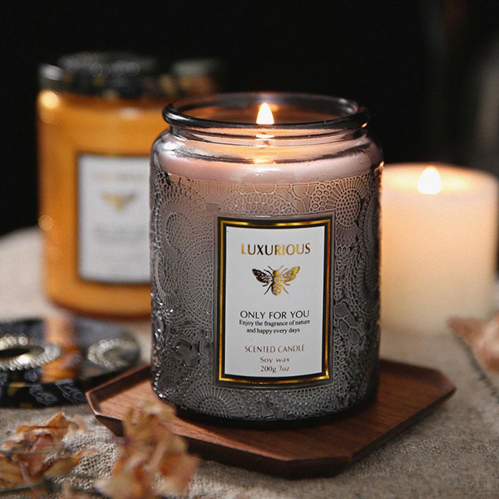 Luxurious Scented Candle - Morse Orchid