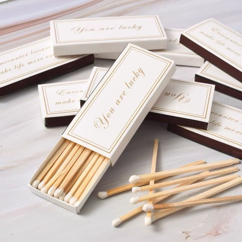 White Wooden Matchsticks - Ten Pack