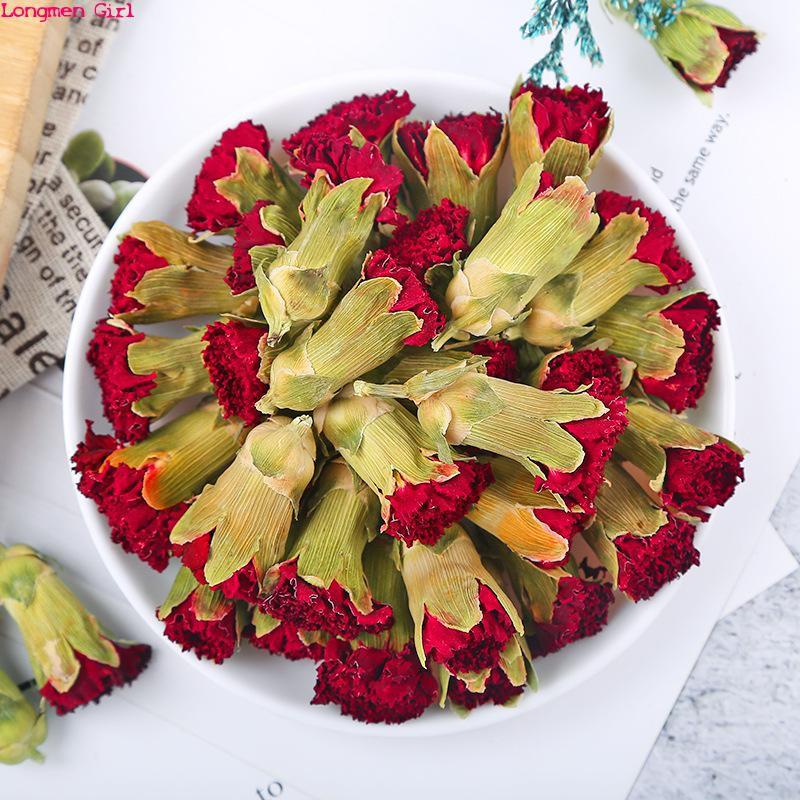 Red Carnation - Candle Making Supplies - All Natural Dried