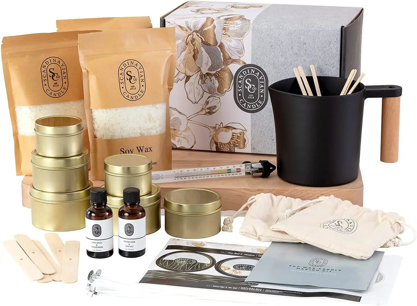 Scandinavian Candle Making Kit