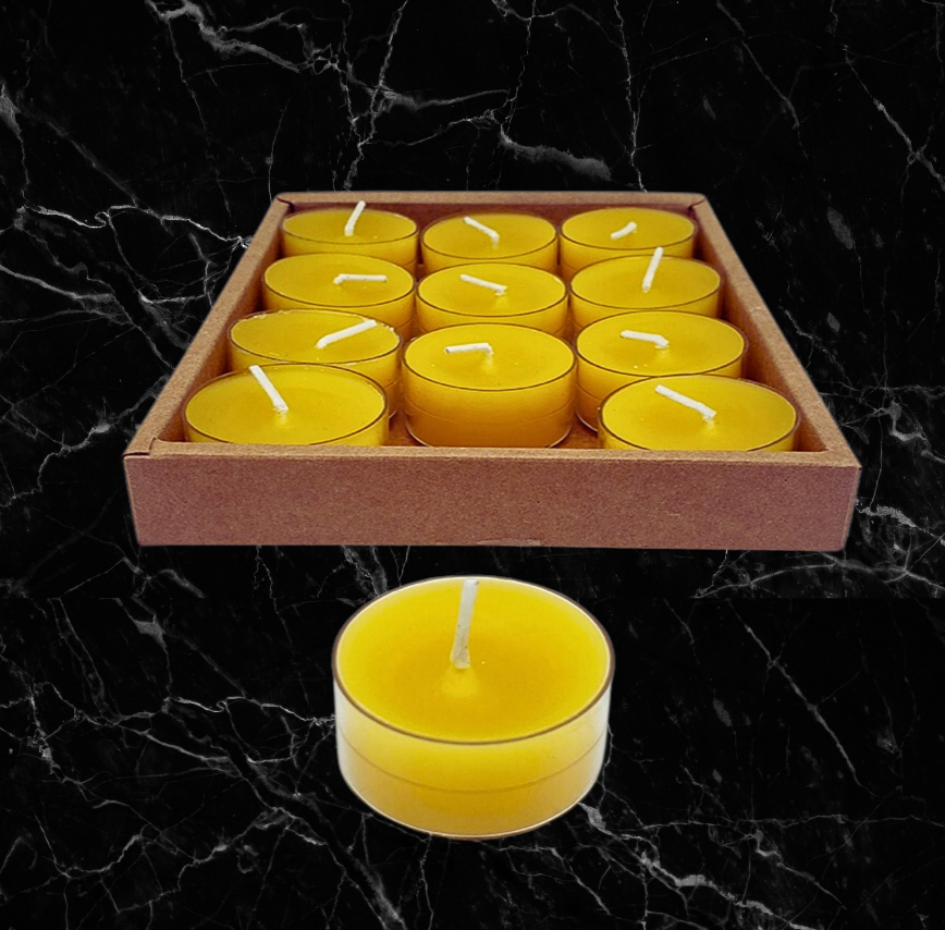 Beeswax Tealight Candles
