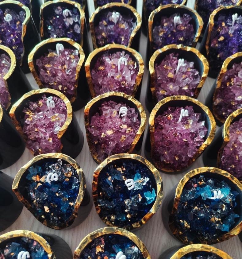 Dripping Crystals
