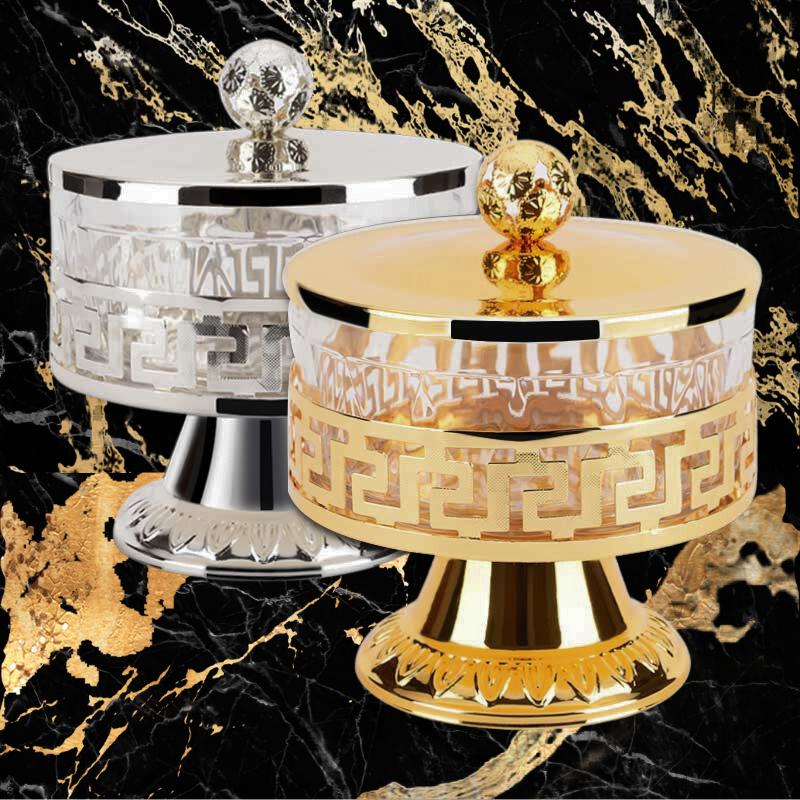 Greek Key Luxury Dish