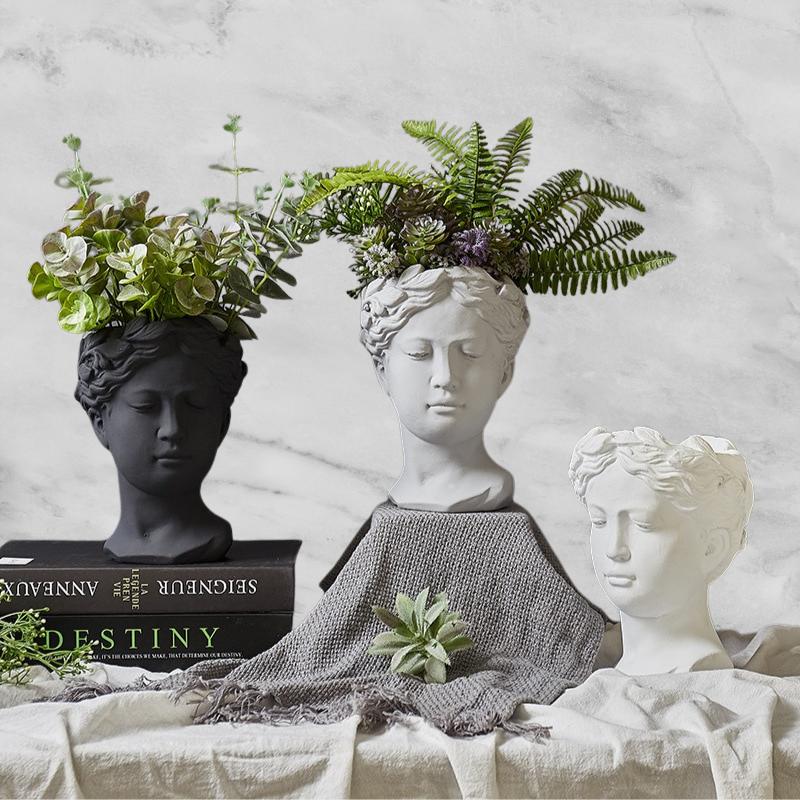 Greek Statue Vessels