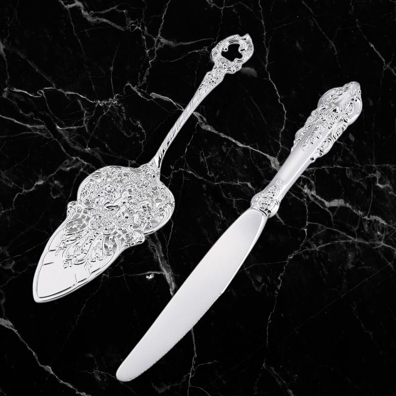Silver Palace Cake Server Set