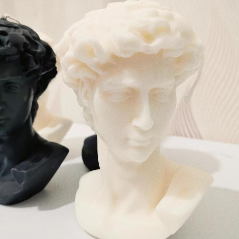 The David Candle - Ivory