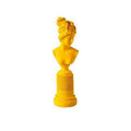 Aphrodite Pedestal Sculpture - Goldenrod