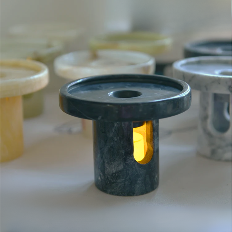 Glo Marble Diffuser -  Bianco
