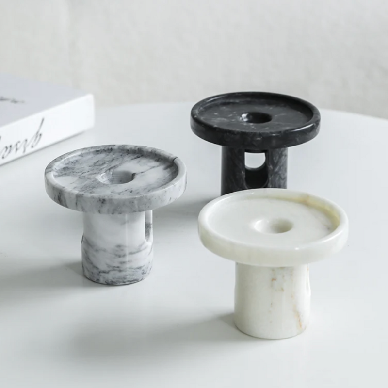 Glo Marble Diffuser -  Bianco