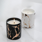 Gold Vein Black Marble - Scented Candle