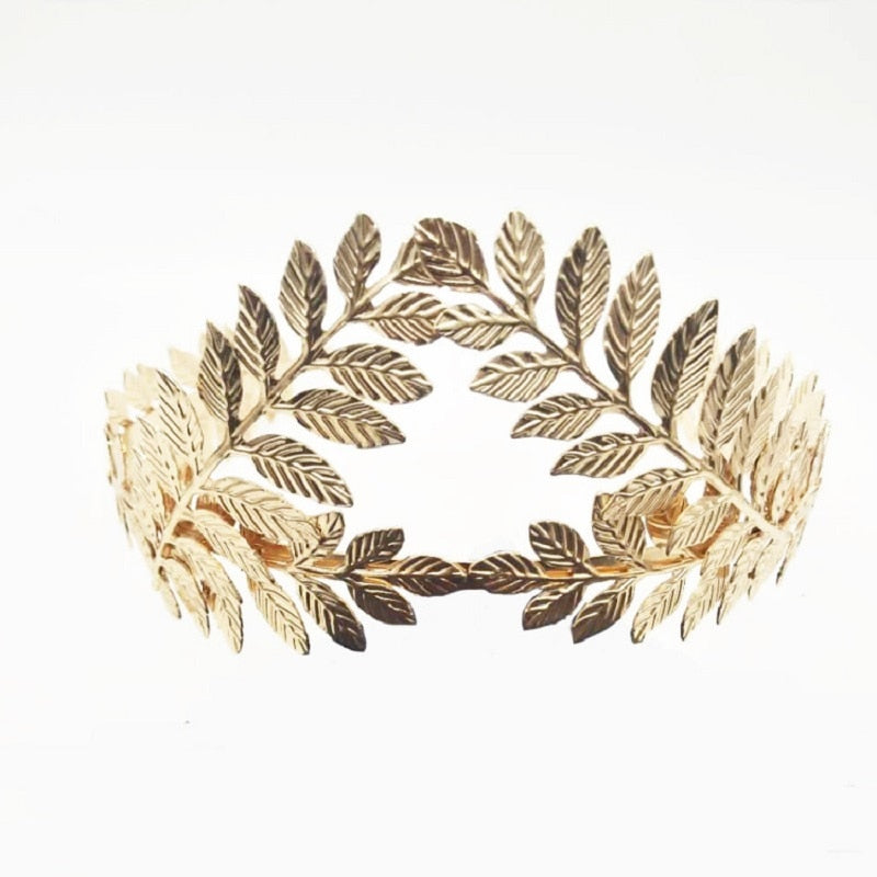 Roman Goddess - Golden Laurels Crown