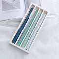 Ombre Taper Candles - Sea Blues 4pc