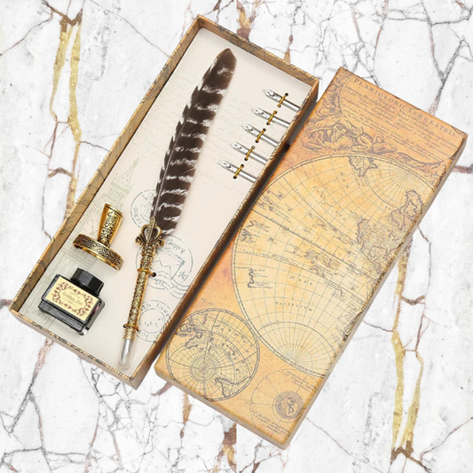 Quill Calligraphy Pen & Ink Set - Mystical Fate