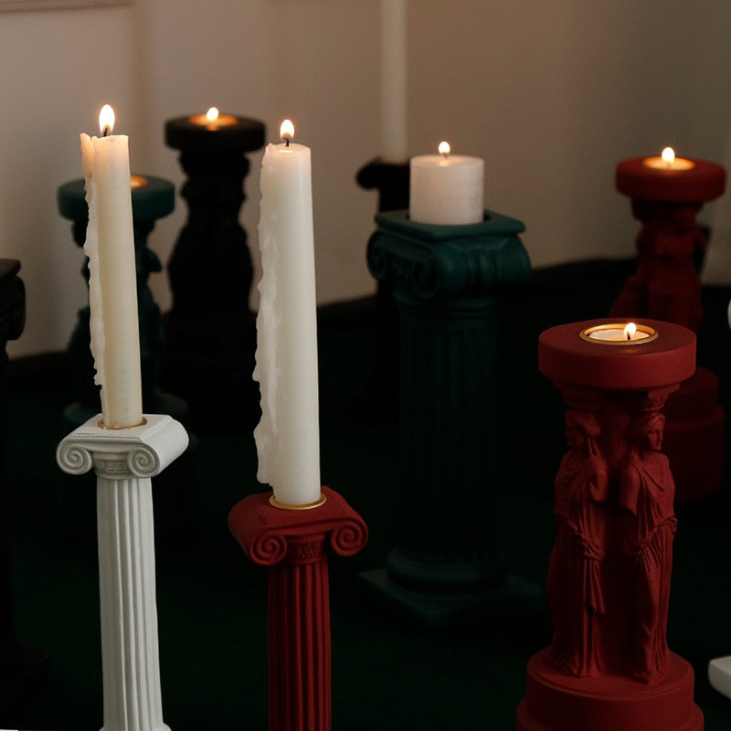 Greek Column - Narrow - Chalk White
