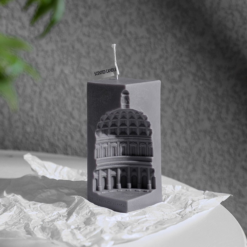 Roman Holiday - Slate Candle