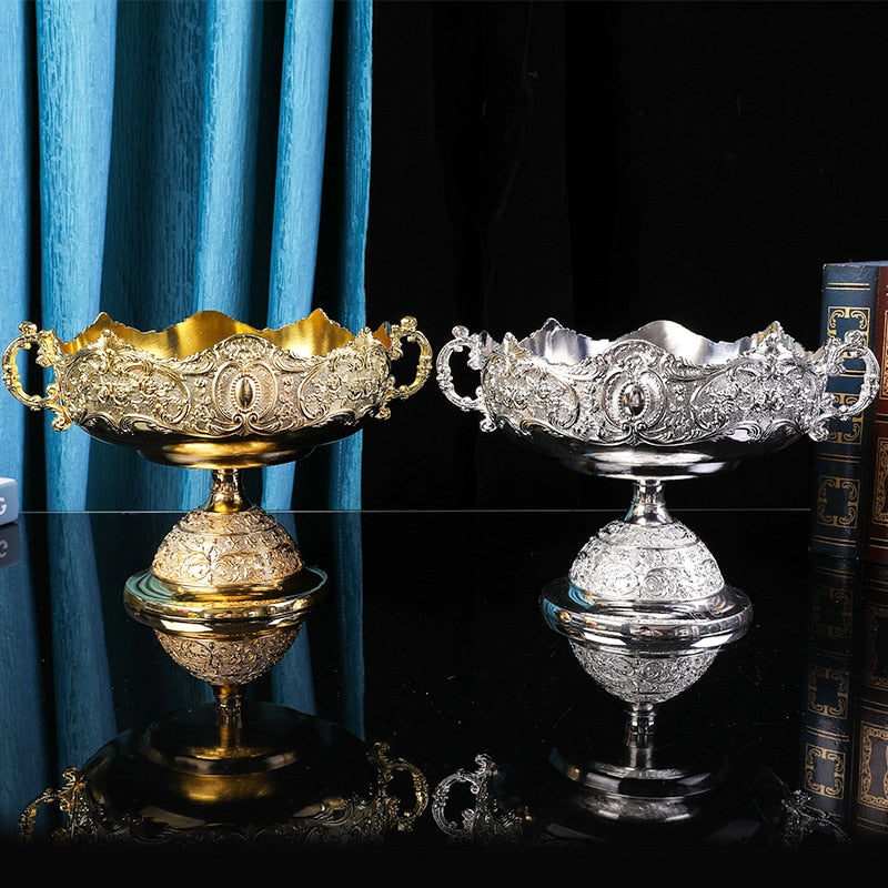 Royal & Pedestaled Silver Bowl