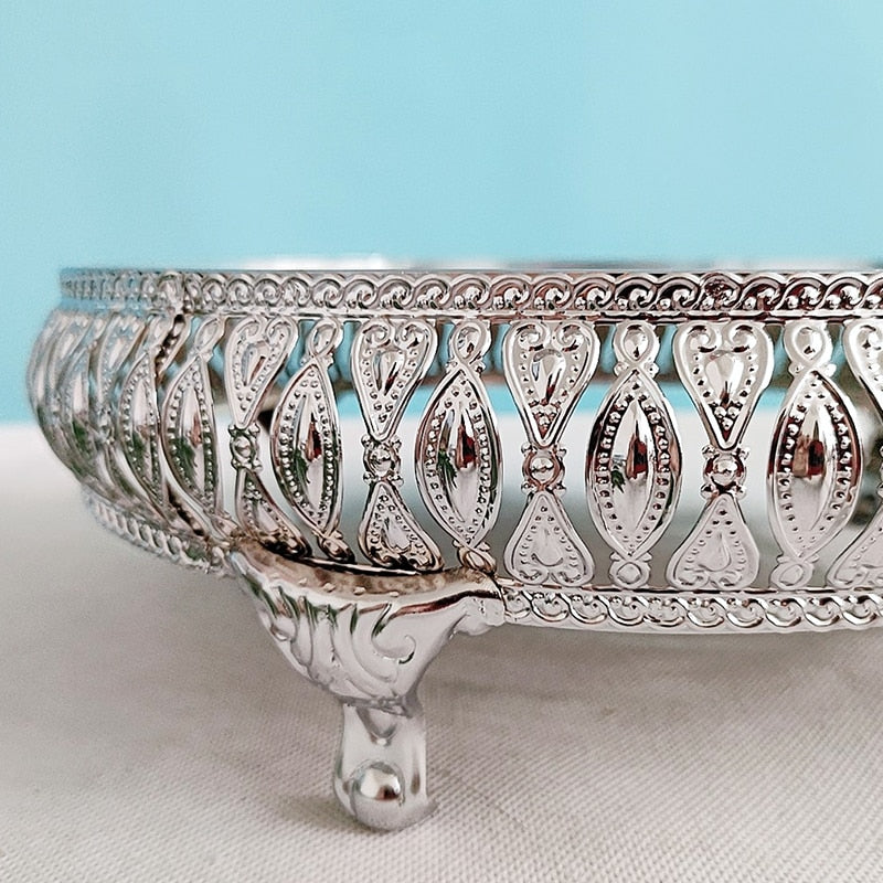 Silver Palace Tiered Platters
