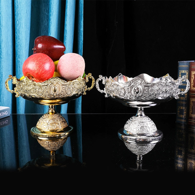 Royal & Pedestaled Silver Bowl