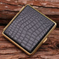 Crocodile Embossed Elegant Leather Case