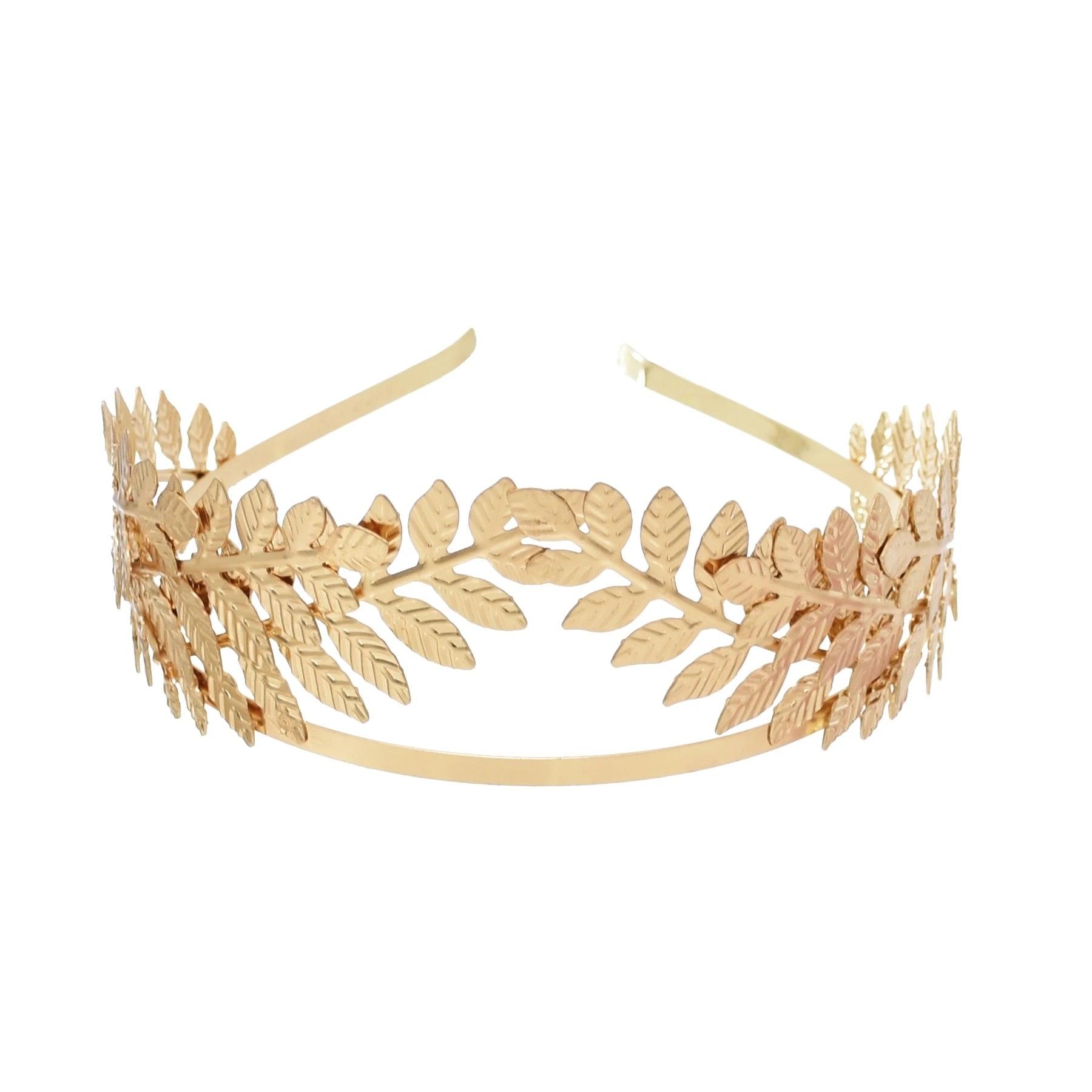 Roman Goddess - Golden High Laurel Crown