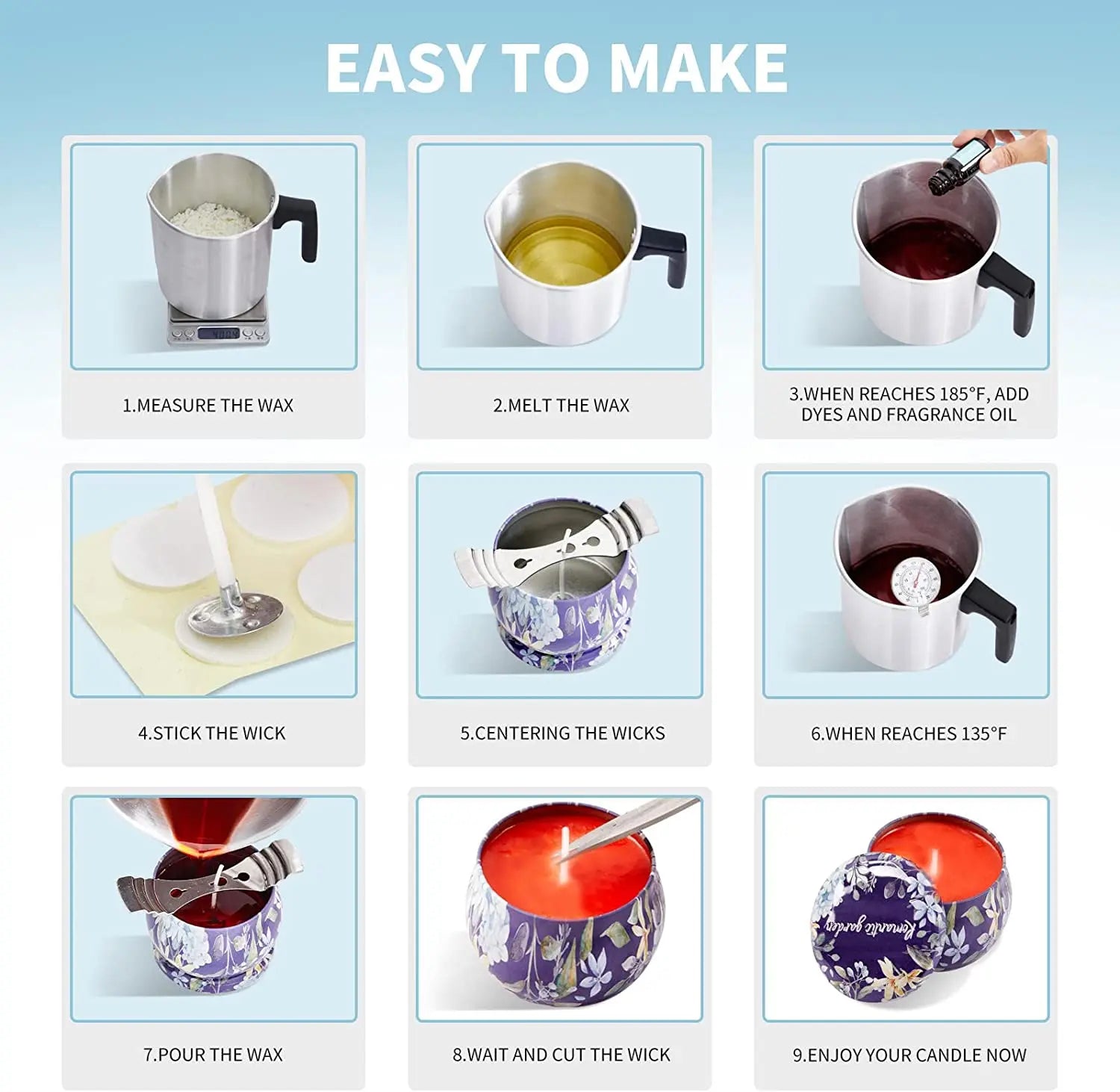 Olorvela Candle Making Kit