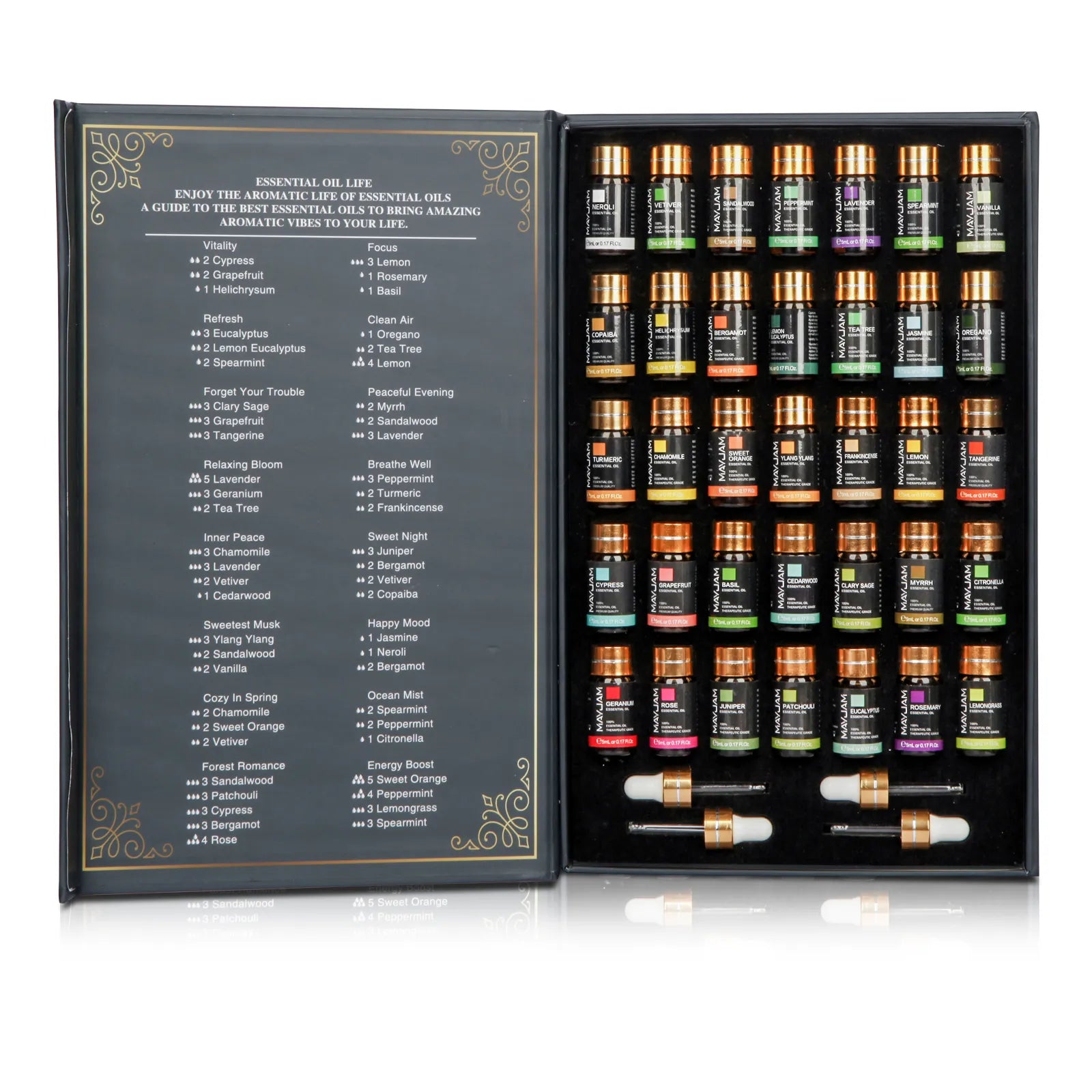 Essential Oils  - 35 Scents Box Set