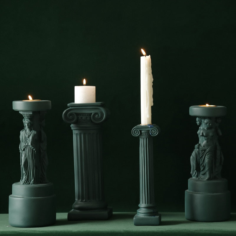 Aphrodite Pillar - Chalk White