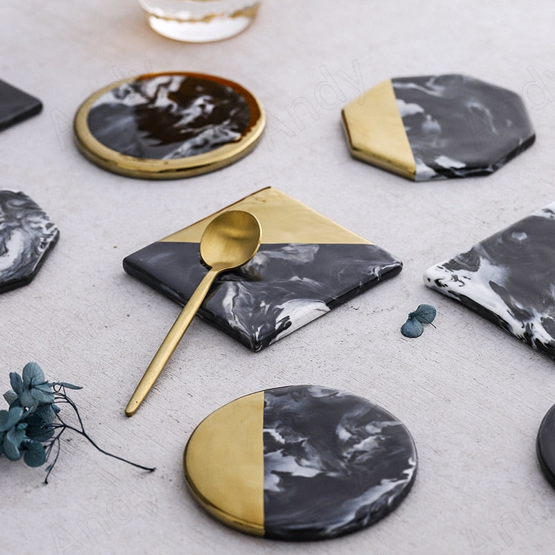 Eclipse The Circle Tray - Black & Gold - Partial