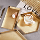 Slim & Gold Tray Collection -  Small Rectangle