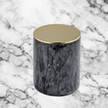 Marble Vessel - Black & Gold
