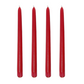 Classic Taper Candles - 4pc - Vixen Red