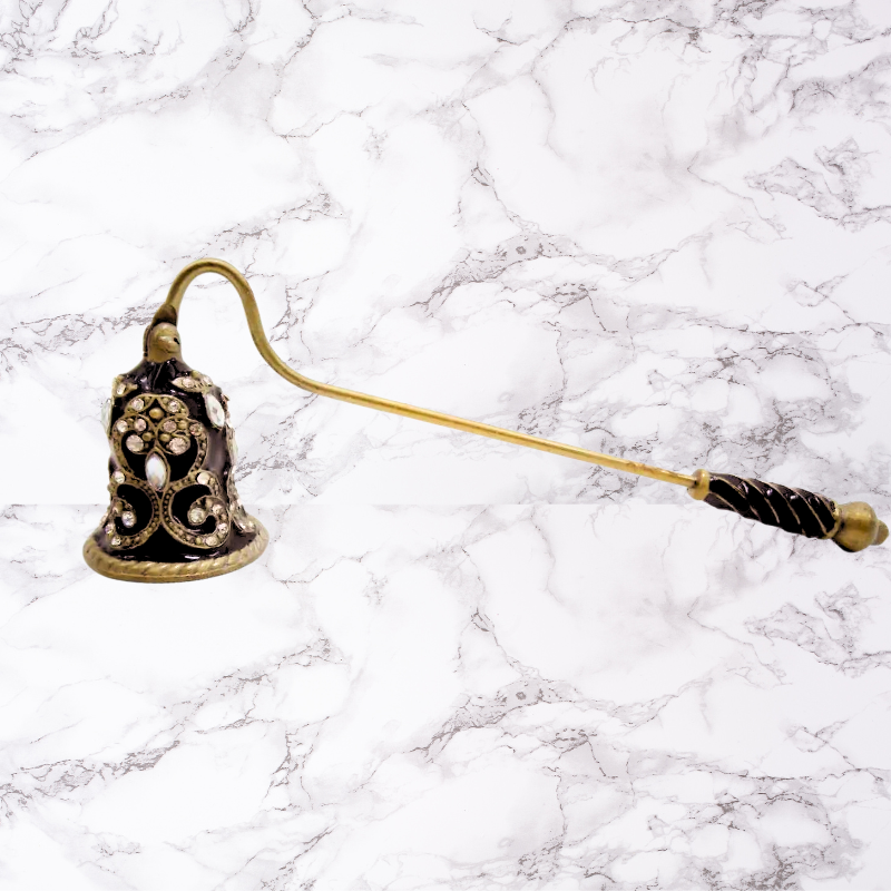 Venetian Garden Candle Snuffer - Black Dahlia