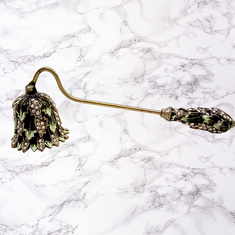 Venetian Garden Candle Snuffer - Winter Crystals
