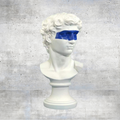 The David Sculpture - Cobalt Eyes