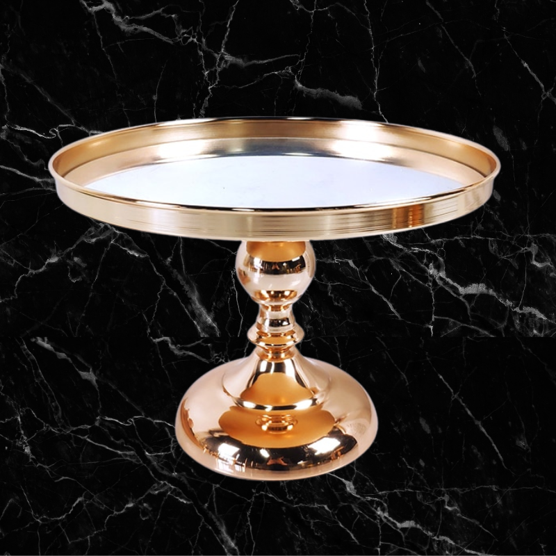 Gold & Mirror Cake Stands