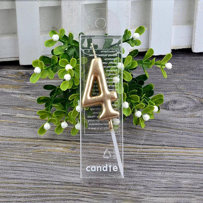 Golden Digits Celebration Candles