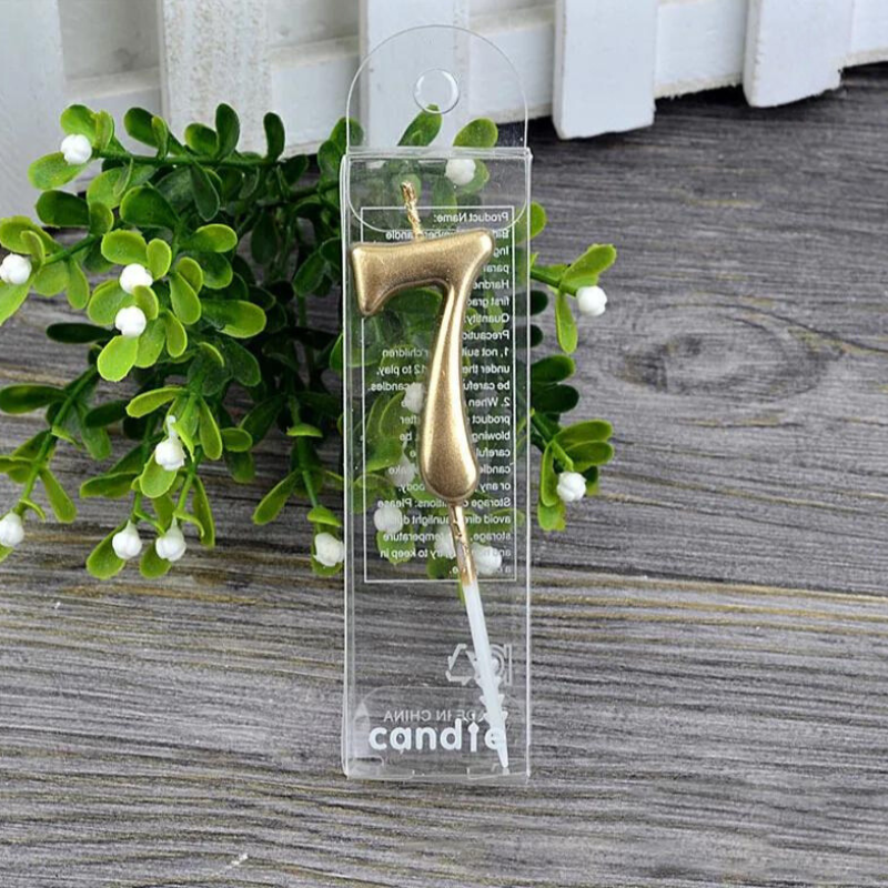 Golden Digits Celebration Candles