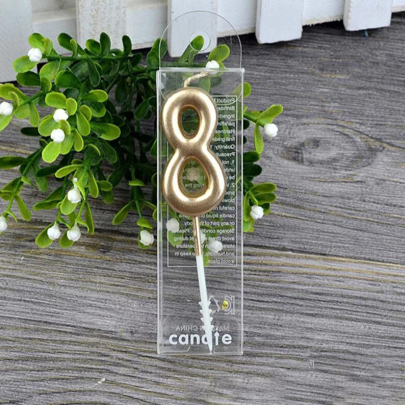 Golden Digits Celebration Candles