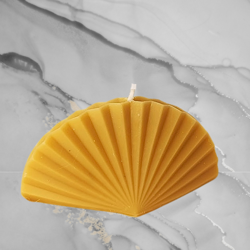 Fan Shell Candle - Sea Sponge