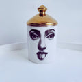 Italian Gold Pop Art Vessel - Playtime
